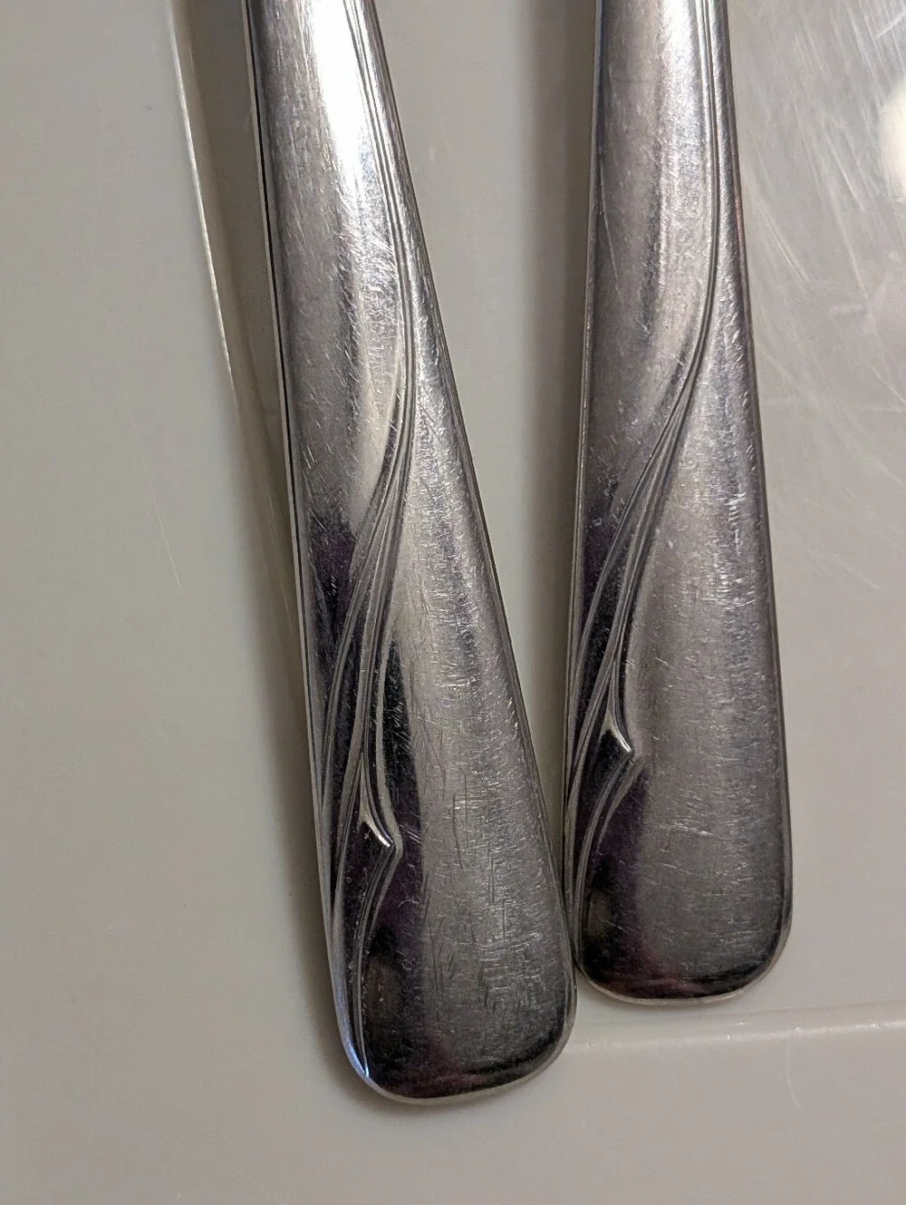 Vintage Oneida Oceanic Stainless Serving Utensils 4 Pc Set